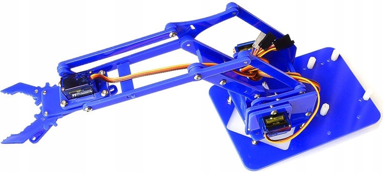 Ramię Robota Arduino Akrylowe DIY 4DOF Robot Arm