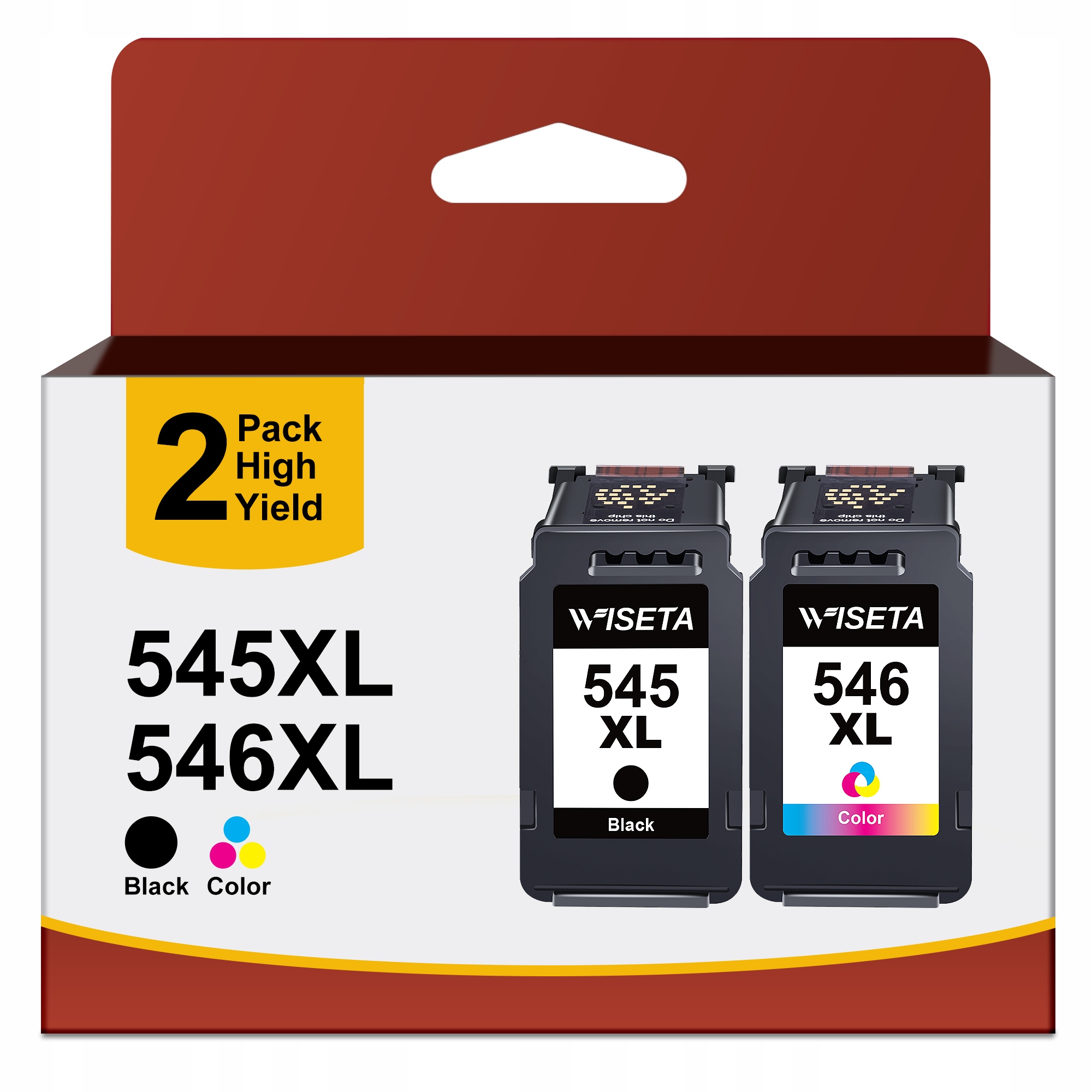 2 szt. 545XL 546XL Do Canon Pixma iP2850 2550 TS3350 TS3450 TS3351 TS3450