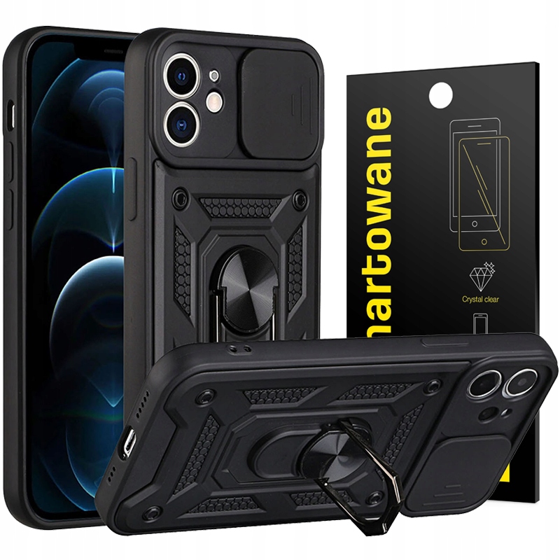 

Etui Case Camring Do Iphone 12 Mini Pełne Szkło