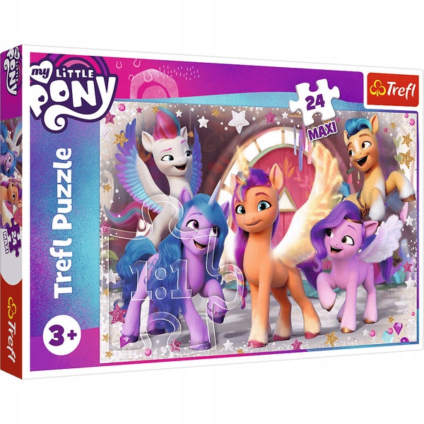 

Puzzle maxi Radość Kucyków Pony 24 elementów