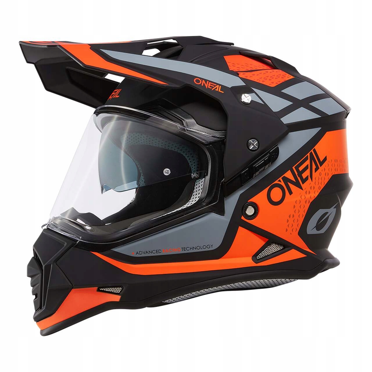 Helma O'Neal Sierra R orange/black matt S