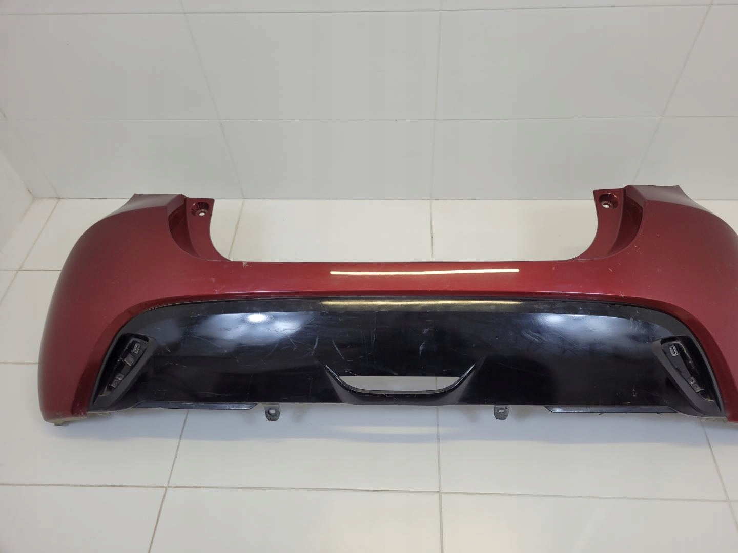 bumper rear Toyota Yaris 3 XP130 2nd facelift 2018