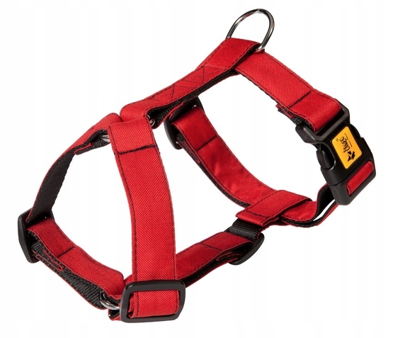 Levně Dingo Postroj Guard dvoupáskový Scandi 3cm velikost M červený
