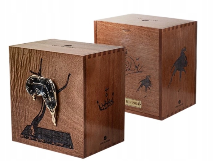 Szkatułka czekoladowych pralin na cześć Salvador'a Dali'ego Arcydzieło