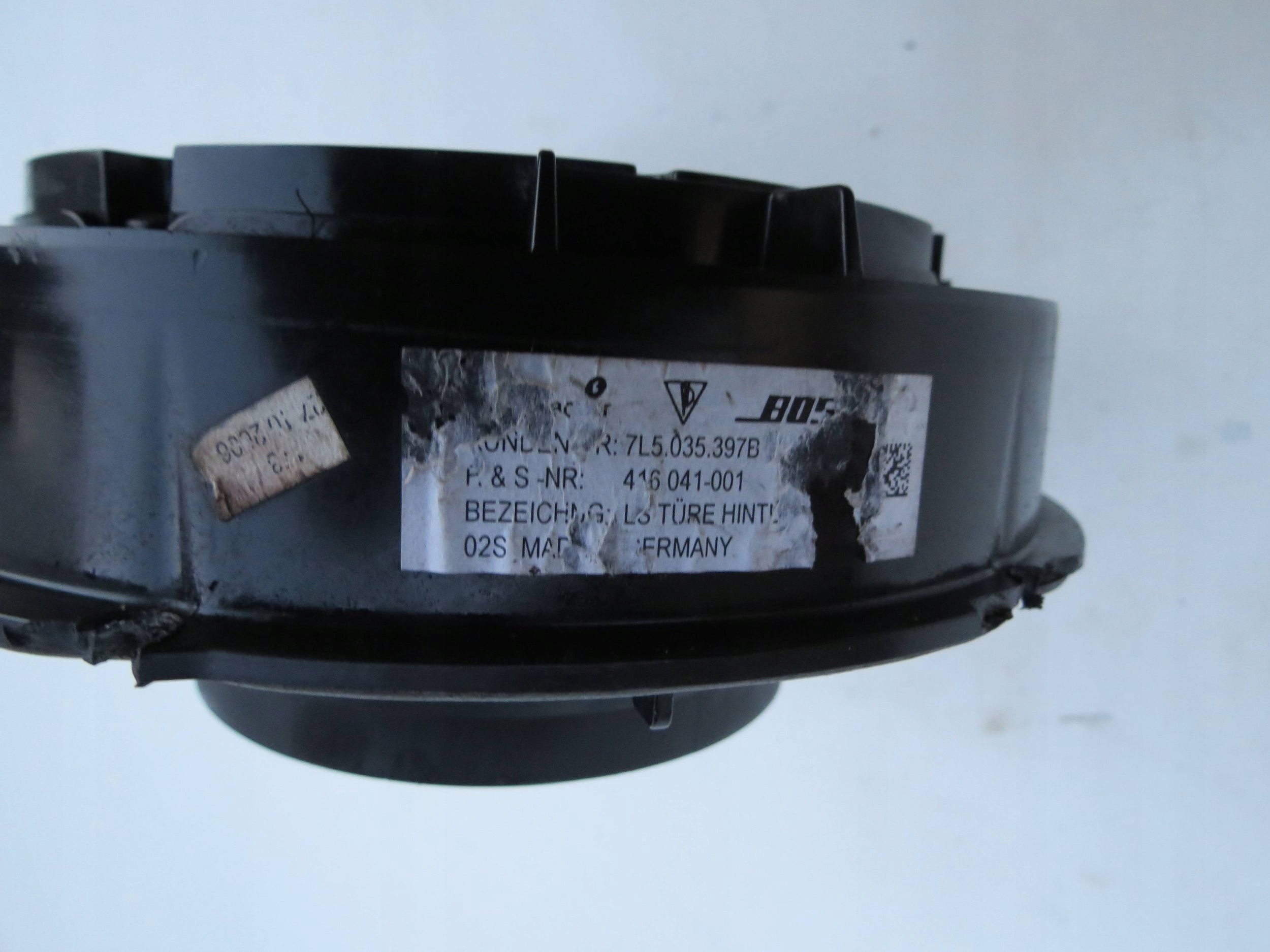 speaker door right rear part PORSCHE CAYENNE 4.5 V8 7L5035397B