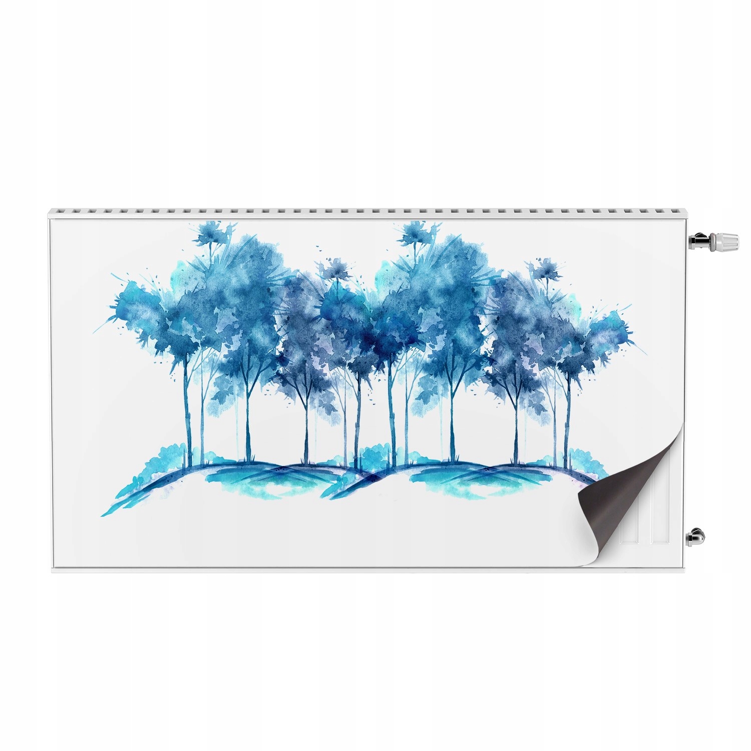 Kryt magnet na ozdobný radiátor Krajina stromu