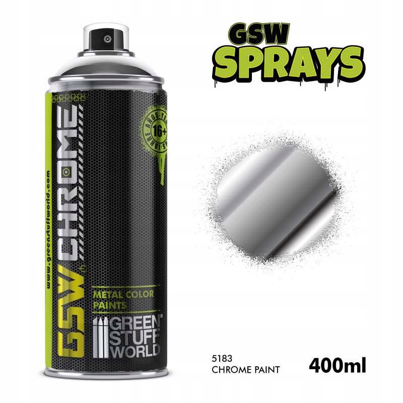 Barva ve spreji Chrome 400ml