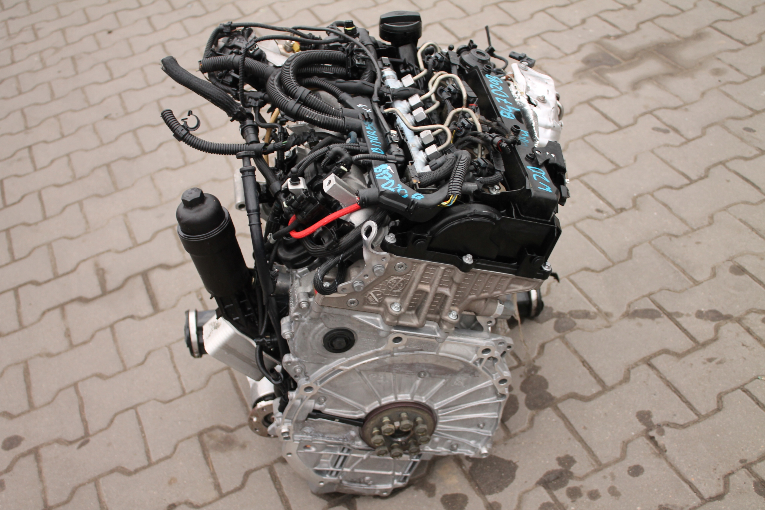 engine complete BMW 2,0 BITURBO B47D20B 8 TYSKM