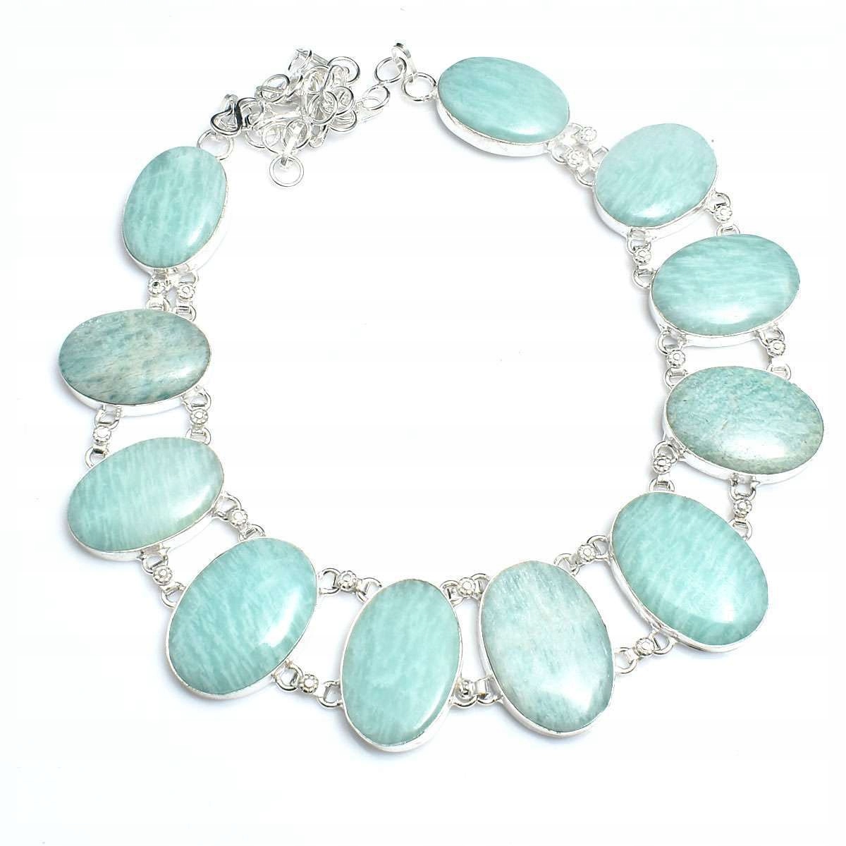 AMAZONIT - NASZYJNIK KOLIA