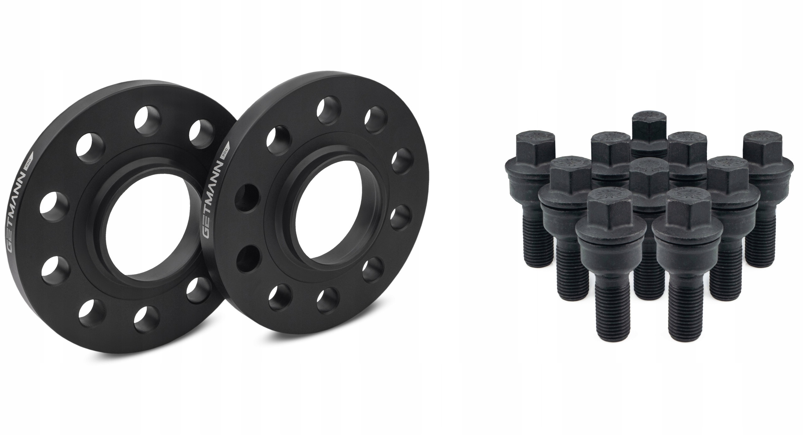 Podložky 15 mm 5x112 66.6 Audi skrutky M14x1.5