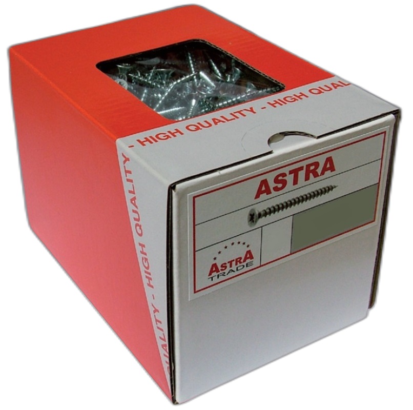 ASTRA Wkręt do drewna 5x80 ocynk 200 szt PZ2