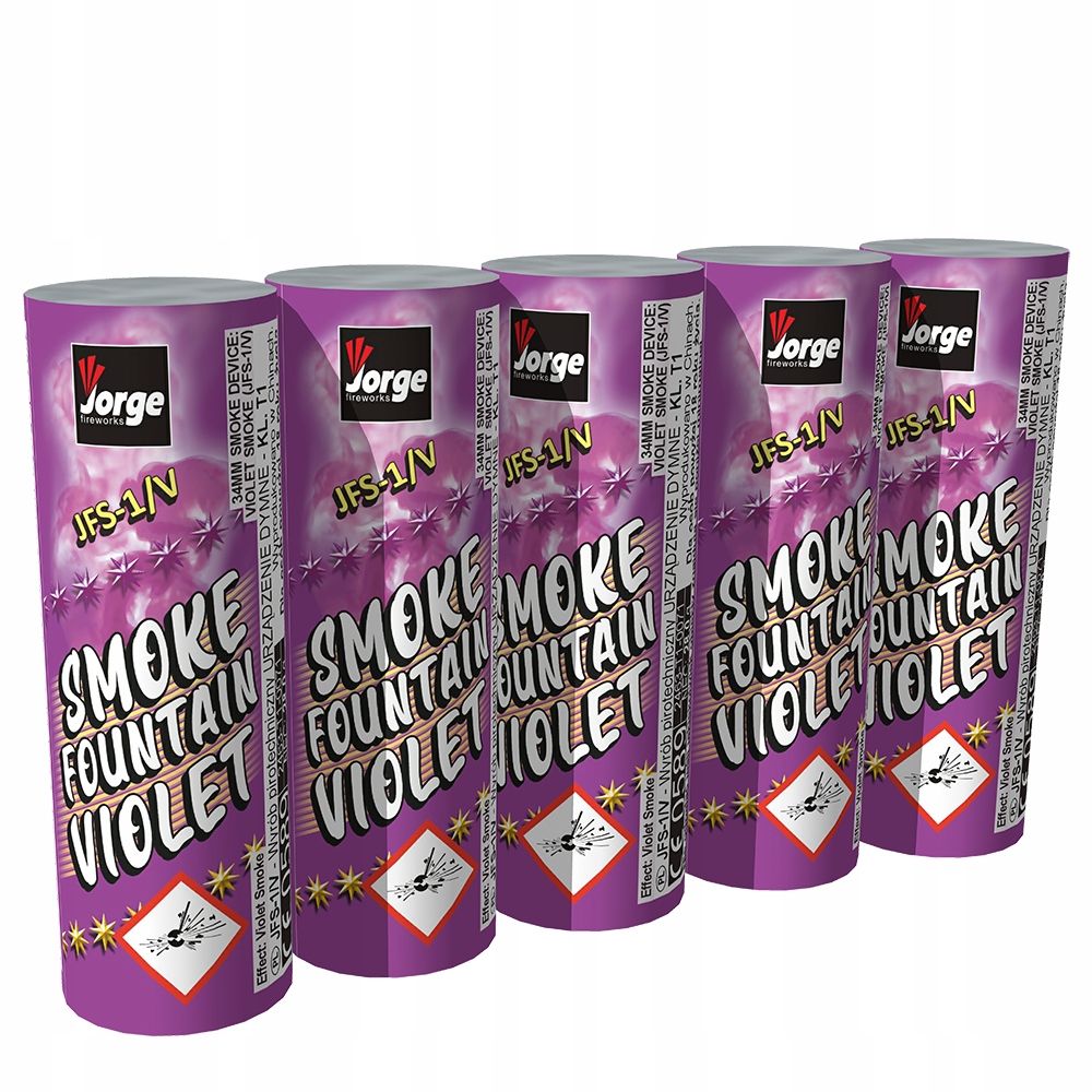 

Świeca Dymna Fioletowa JFS1 5 sztuk