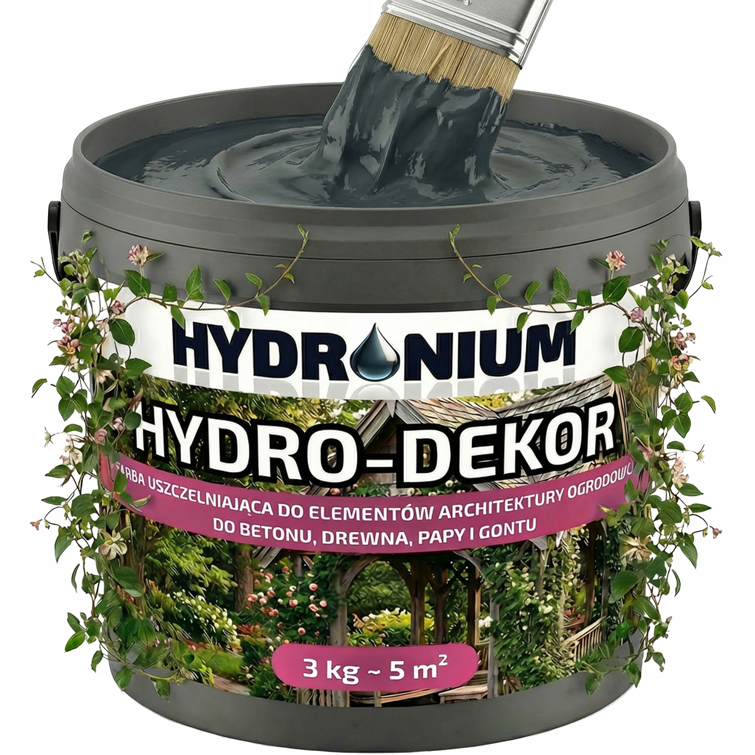 Hydronium Hydro Dekor 3 Kg Nátěr Na Dřevo Altány Květináče Pergoly
