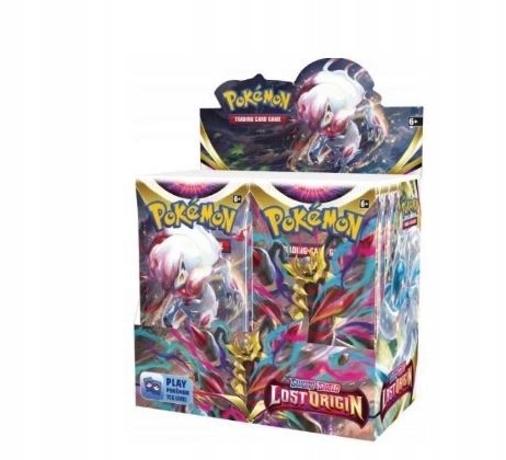 KARTY POKEMON LOST ORIGIN BOX 360 kart 36 SASZETEK HOLOGRAM BOX 360 KART