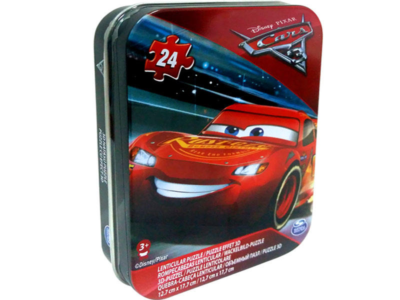 

Cars 3 Mini Puzzle W Puszce 24 El. 3D 6035719