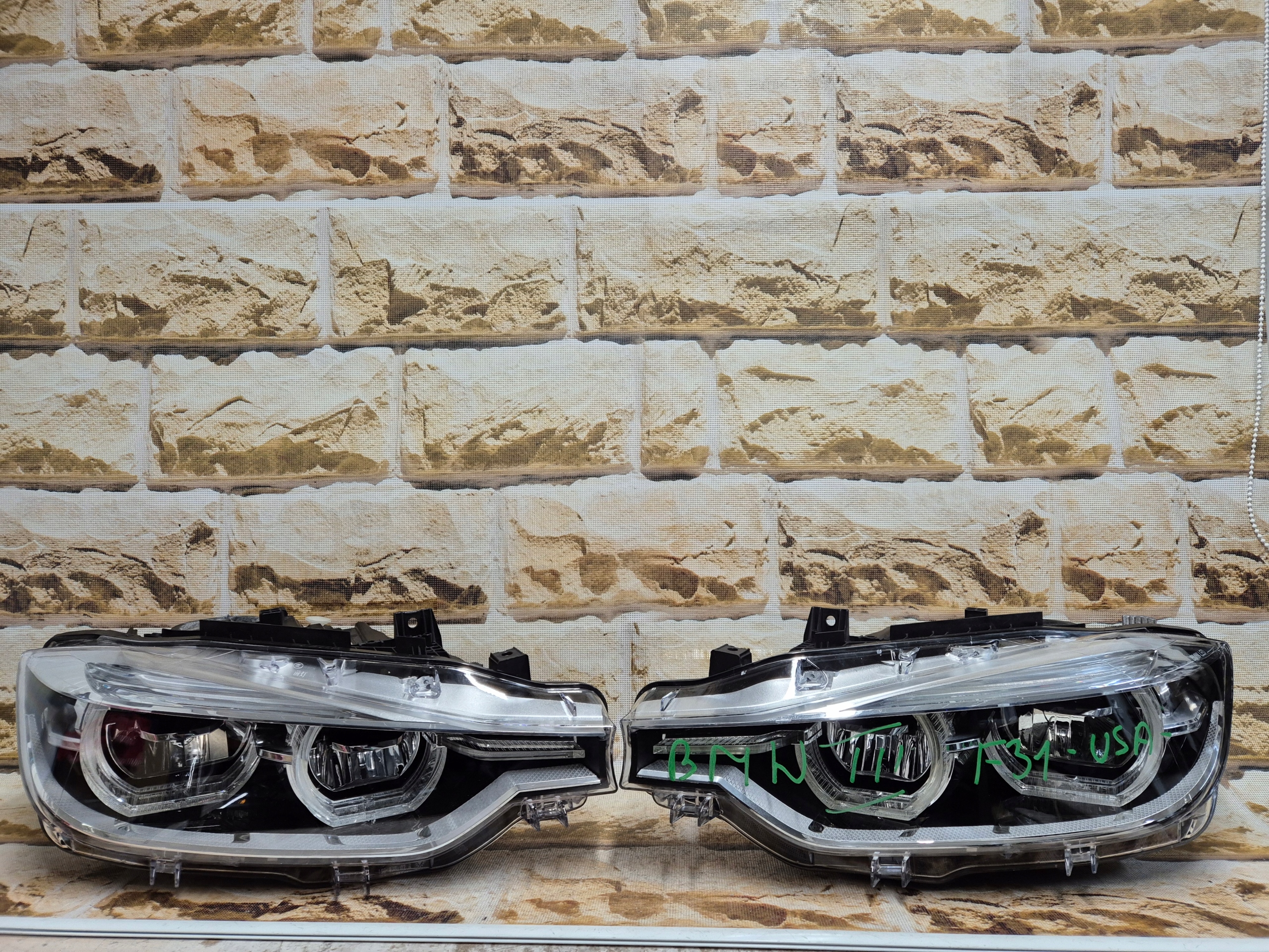 bmw 3 f30 f31 usa ameryka lift lci full led nie skrętny