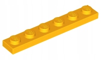 

Lego 3666 płytka 1x6 j. pomarańczowy 1 szt N