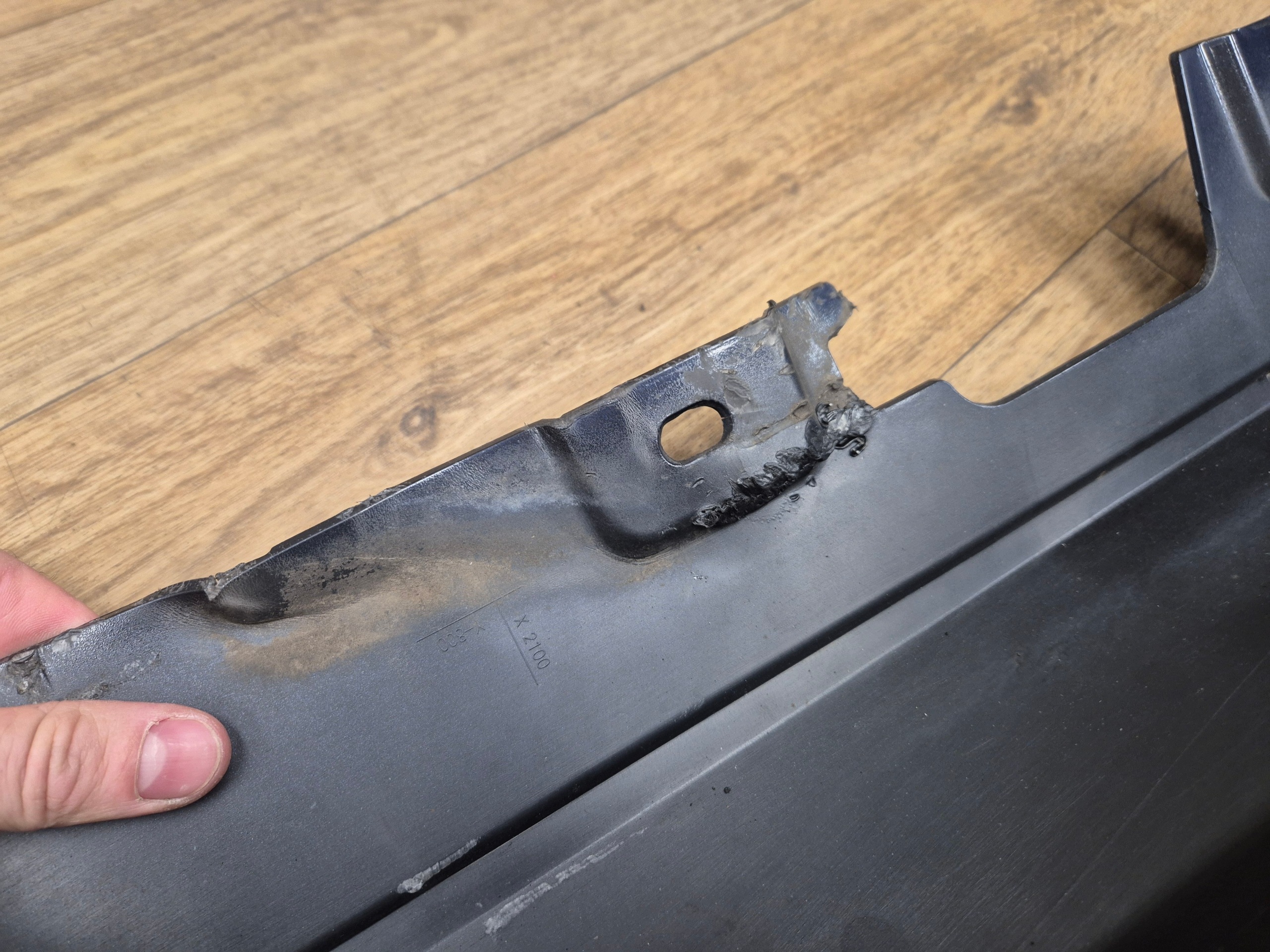 BMW 6 F06 left threshold moulding threshold m-packet A76 TIEFSEEBLAU 8052653