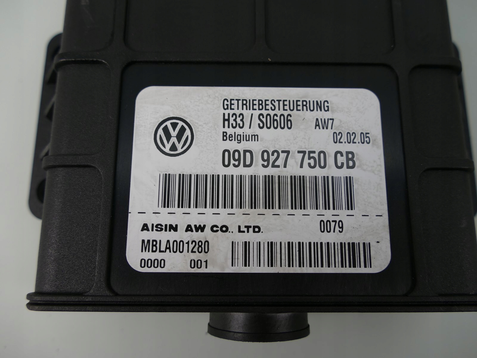 PORSCHE CAYENNE 9P 4.5 TURBO control unit gearboxes AUT 09D927750CB