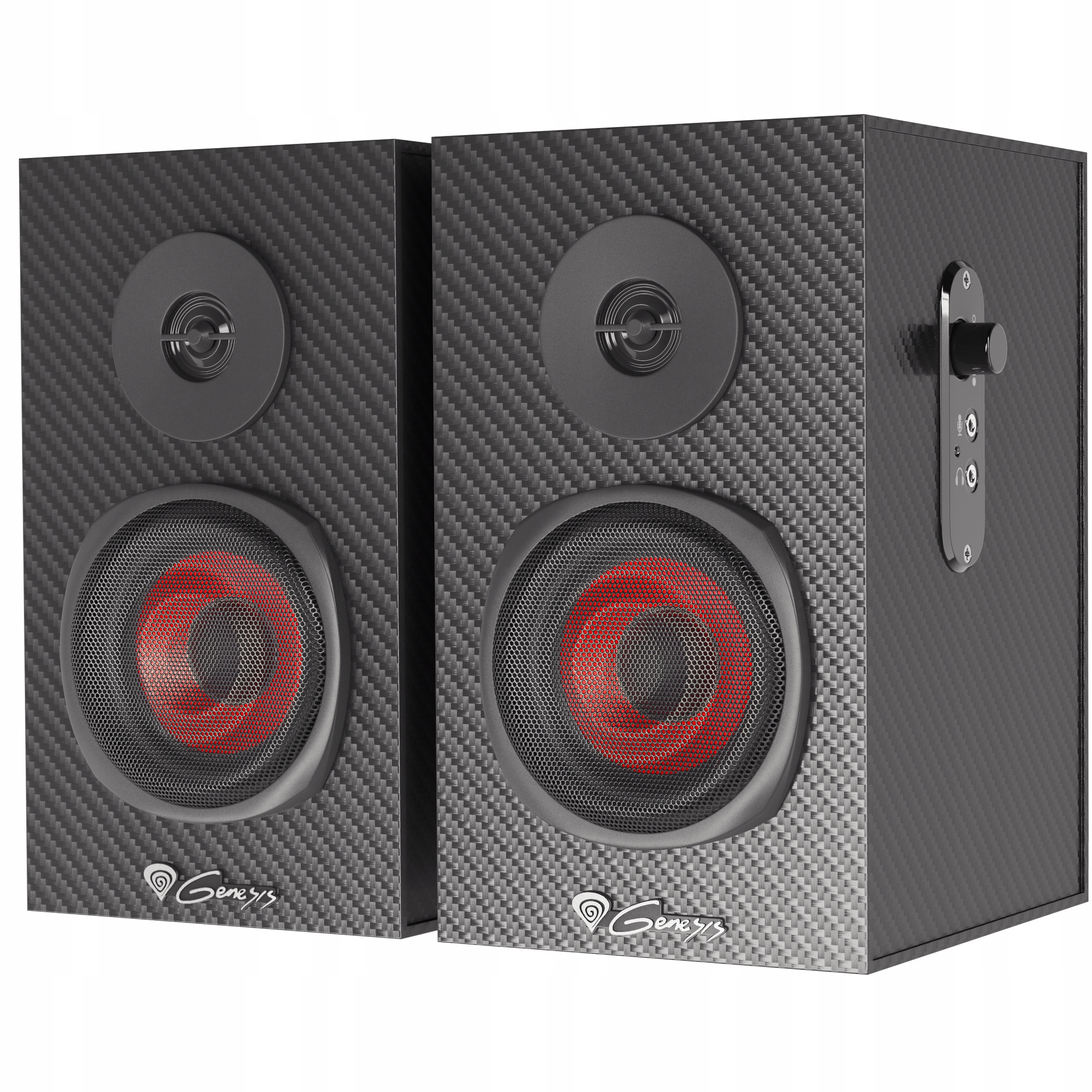 Głośniki komputerowe Genesis Helium 200 Rms 20W 2.0 drewniane NCS1305