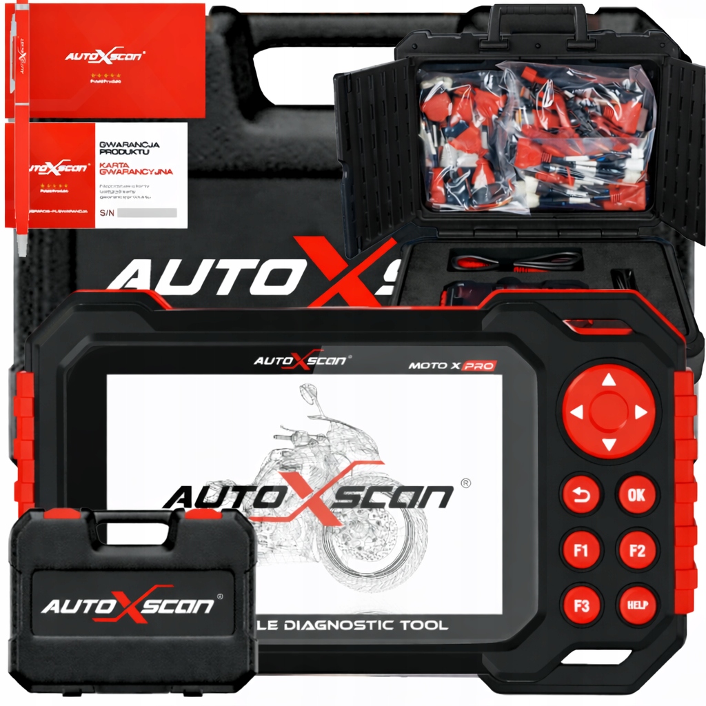 Diagnostický Nástroj Pre Motocykle, Skútre, Štvorkolky Autoxscan Moto X Pro Pl