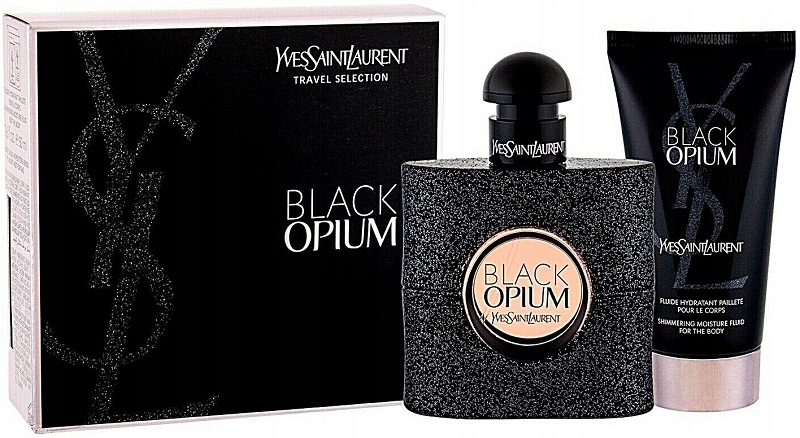 Yves Saint Laurent Black Opium tělový balzám 50 ml parfémovaná voda 50 ml