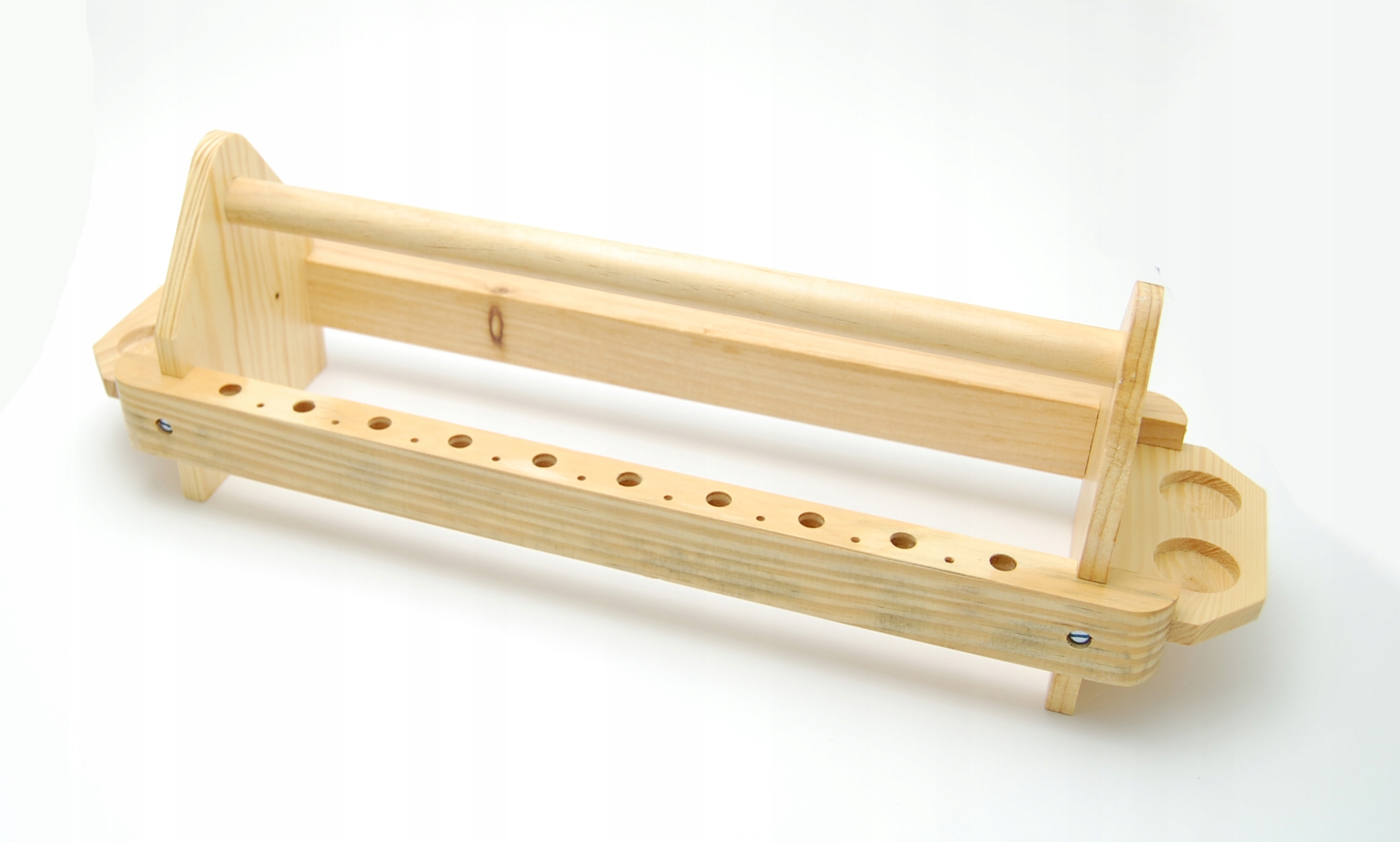 Dřevěný stojan na klíšťata