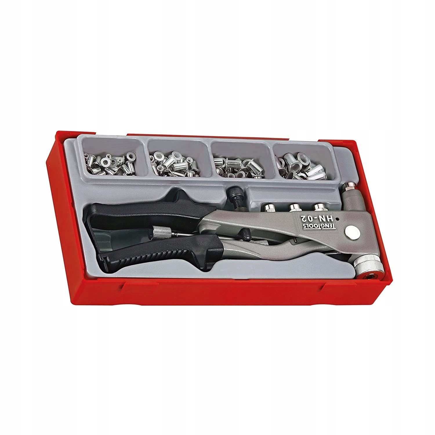 Zestaw nitownicy do nitonakrętek 81-elementów Teng Tools TTNR81