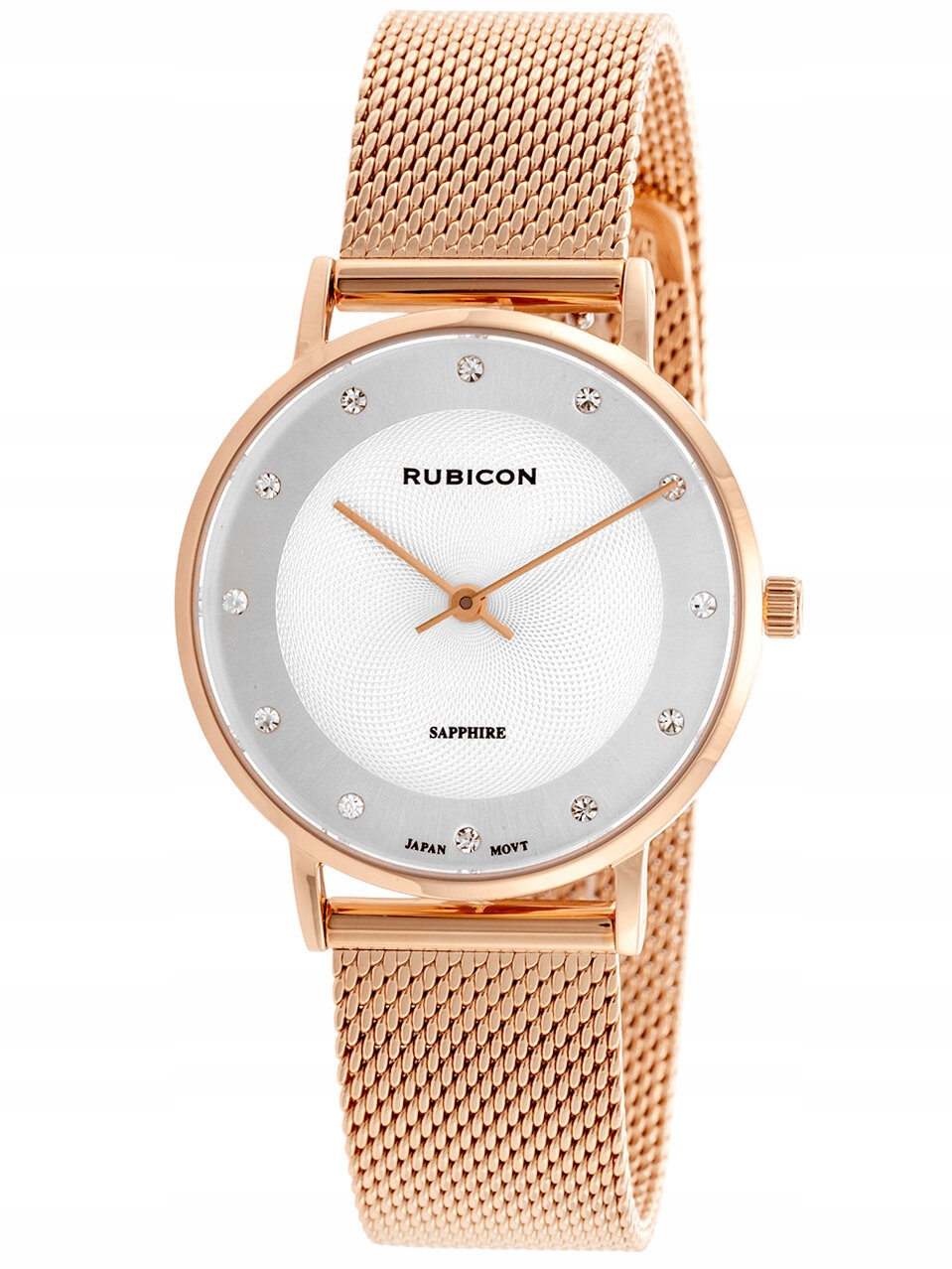 Dámske Hodinky Rubicon RNBD88 Zafírové Sklo Gravírovanie