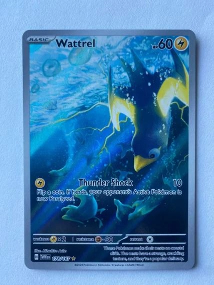 Karta Pokemon: Wattrel (TWM 178) / Twilight Masquerade
