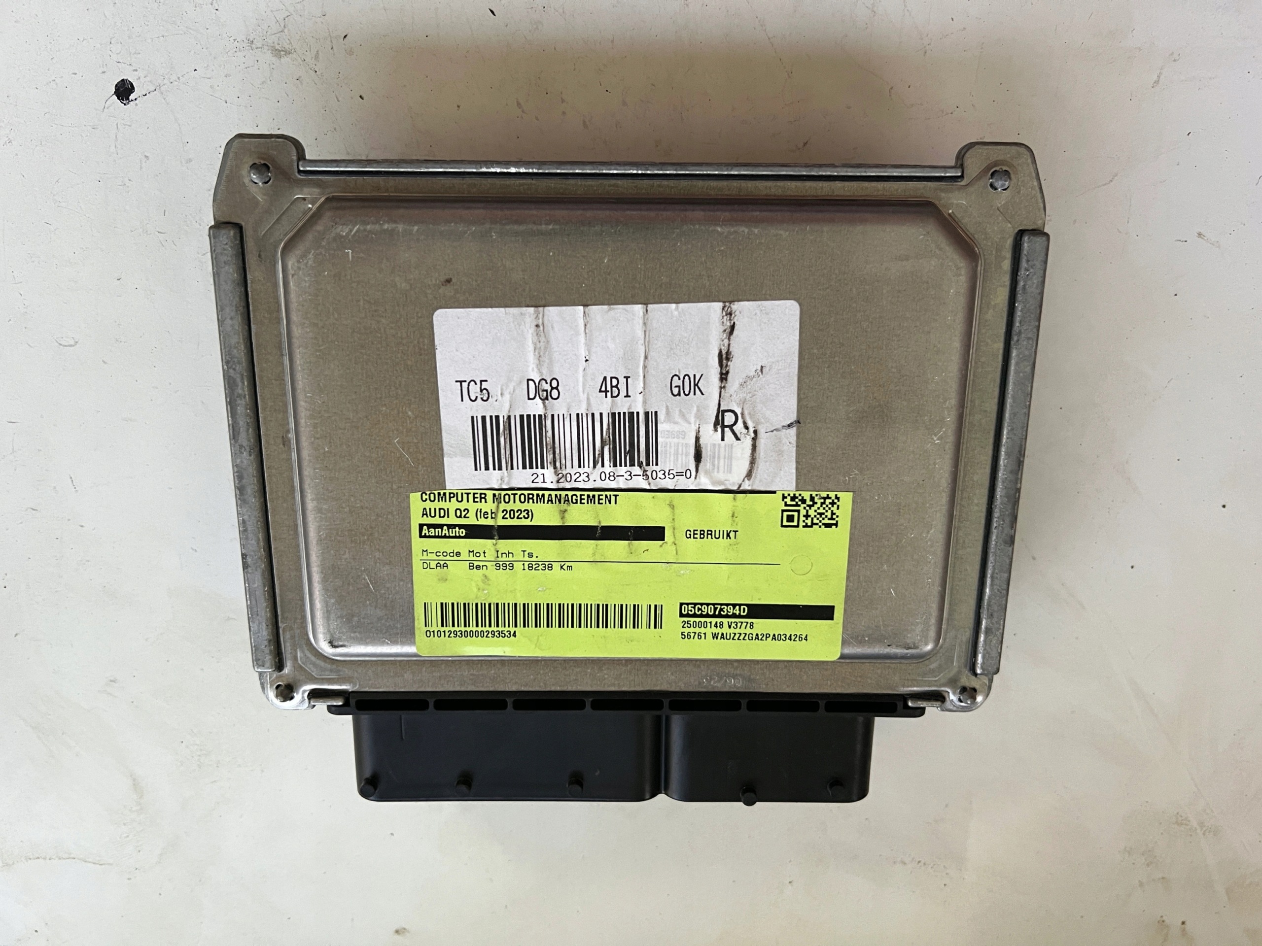 AUDI Q2 1.0 TSI DLAA 05C907394D 42022454 42101001 GCM7.4 computer Originale