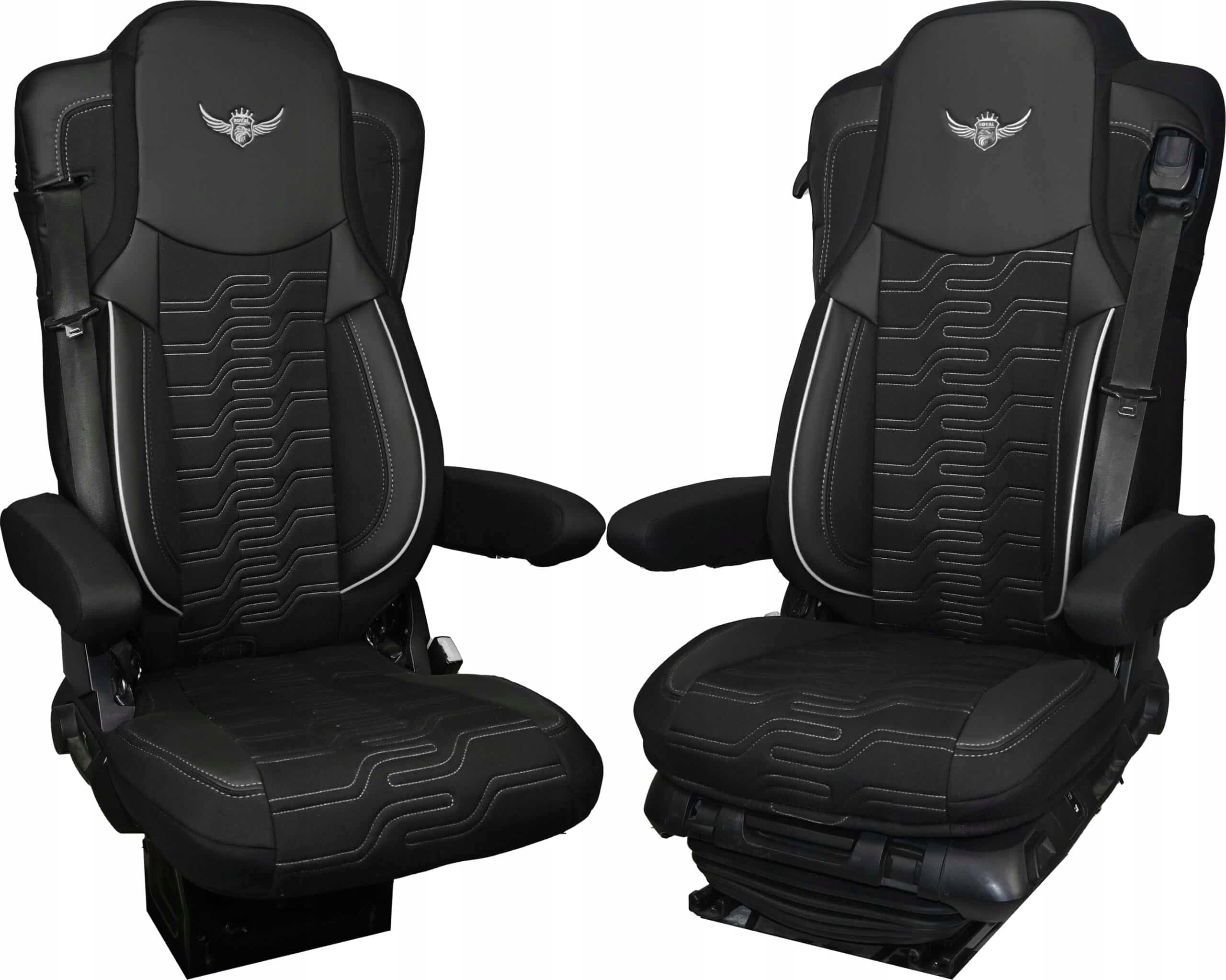 Pokrowce na fotele Royal Premium Mercedes Actros MP4 od 2011, MP5 od 2019 f