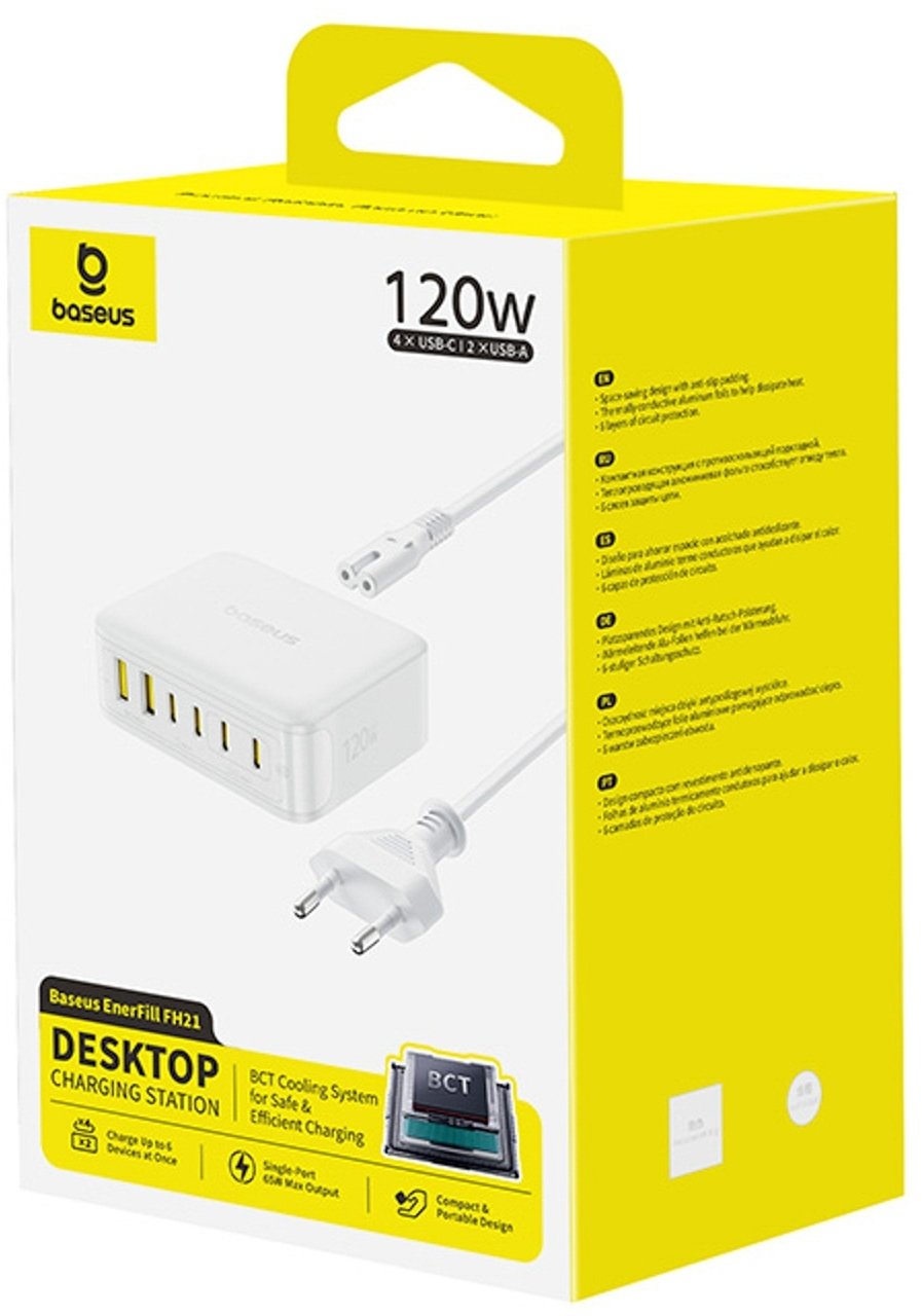 Baseus EnerFill FH21 120W Biały