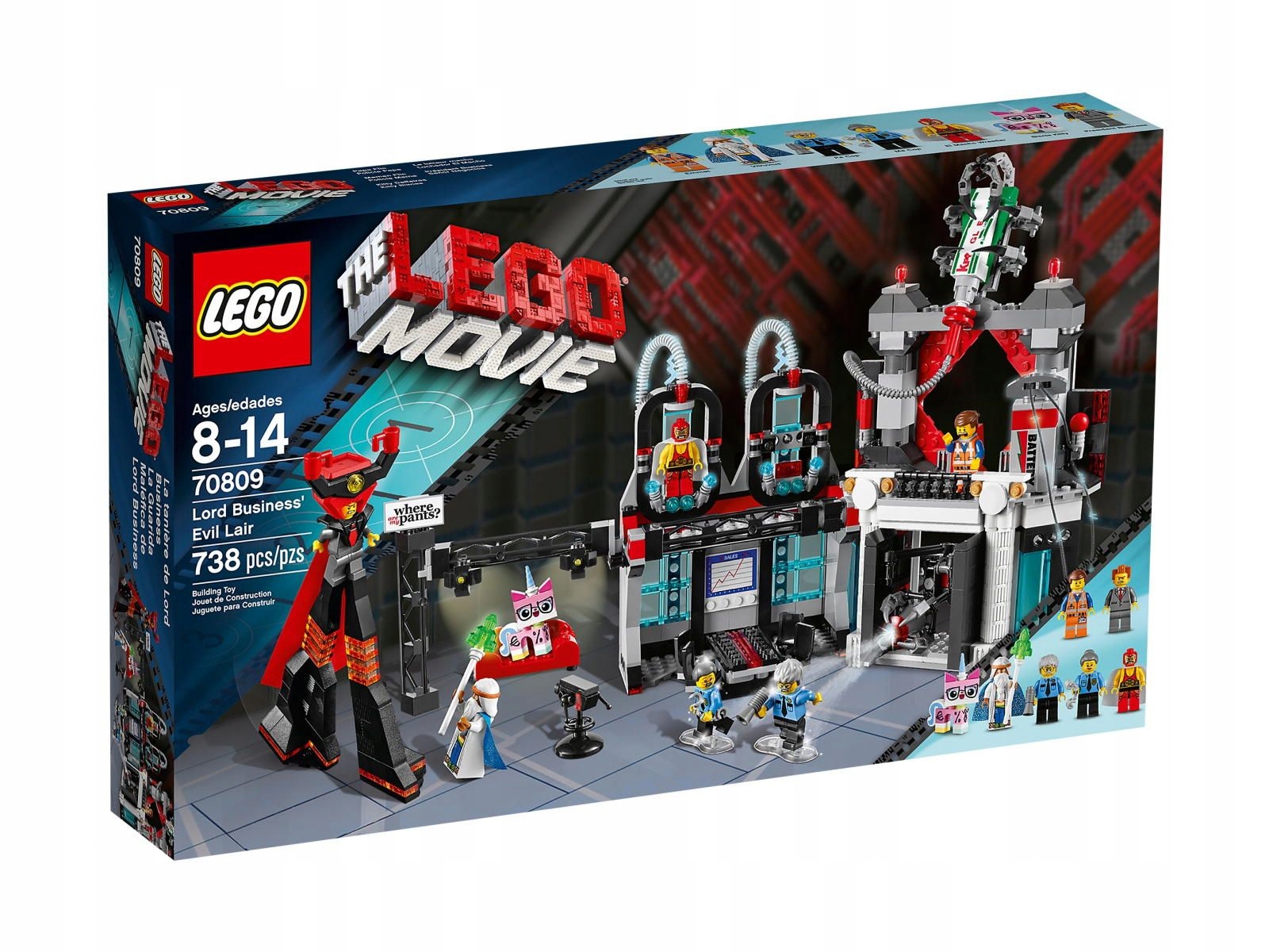 LEGO Przygoda - 70809 Kryjówka Lorda Biznesa - Nowe