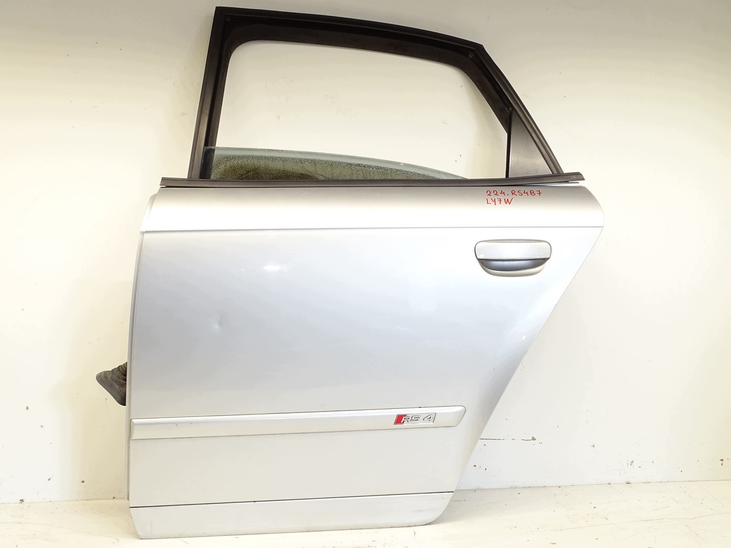 door left rear part left rear. AUDI RS4 B7 sedan LY7W
