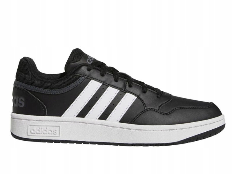 Pánské boty Adidas Hoops 3.0 GY5432 40 sportovní Černé klasické