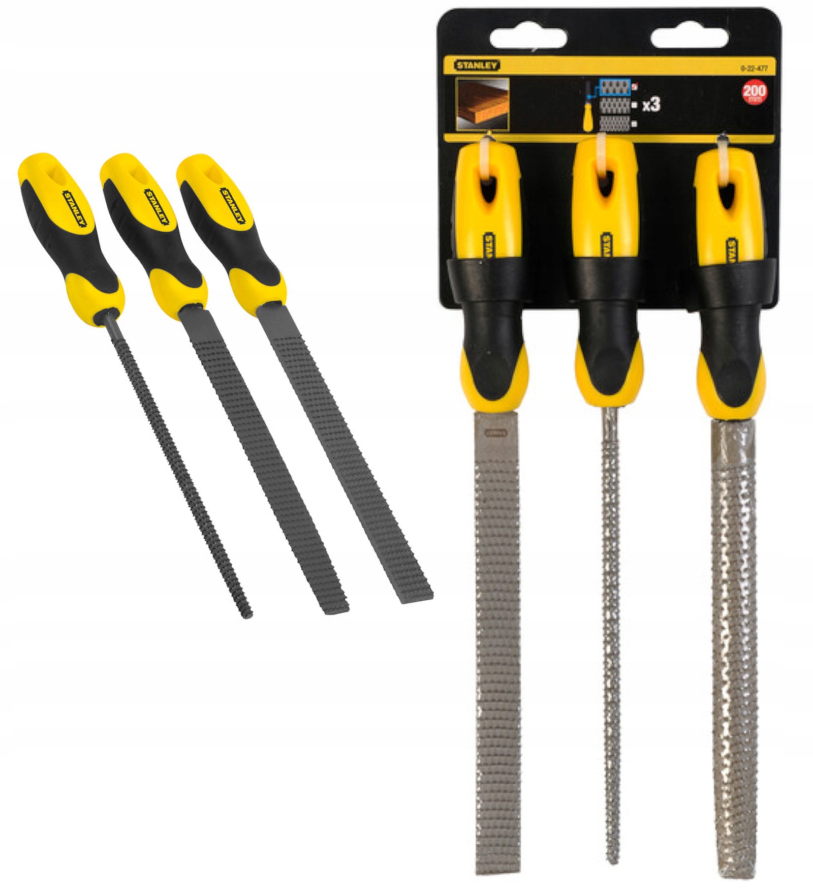 

Stanley Zestaw Tarników Zdzieraków 3 szt 0-22-477