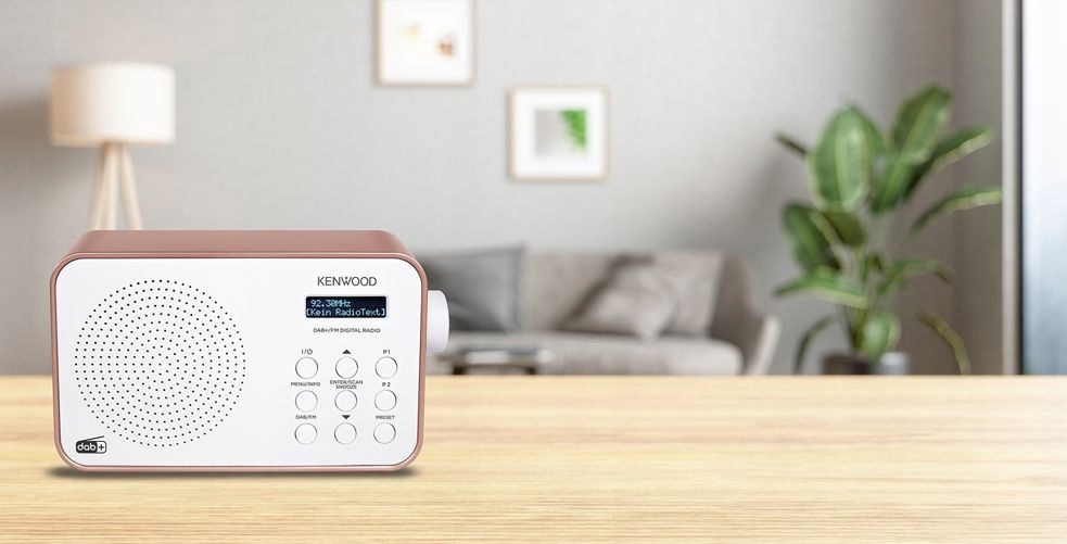 Radio CYFROWE KENWOOD CR-M20DAB DAB+ FM RDS SLEEP ALARM BATERIE Model CR-M20DAB