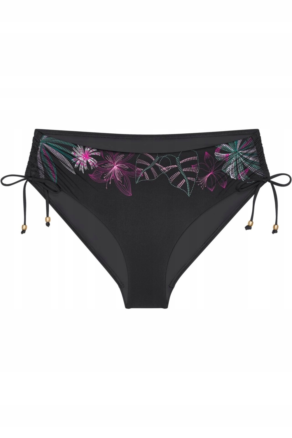 Dámské koupací kalhotky Triumph Summer Tropics Midi Černá 38