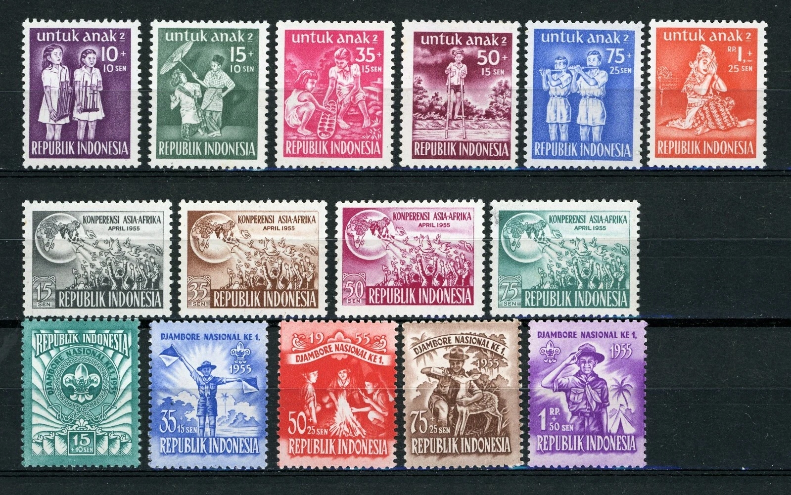 Indonezja 127-147**, 563-578** +rocznik 1956*