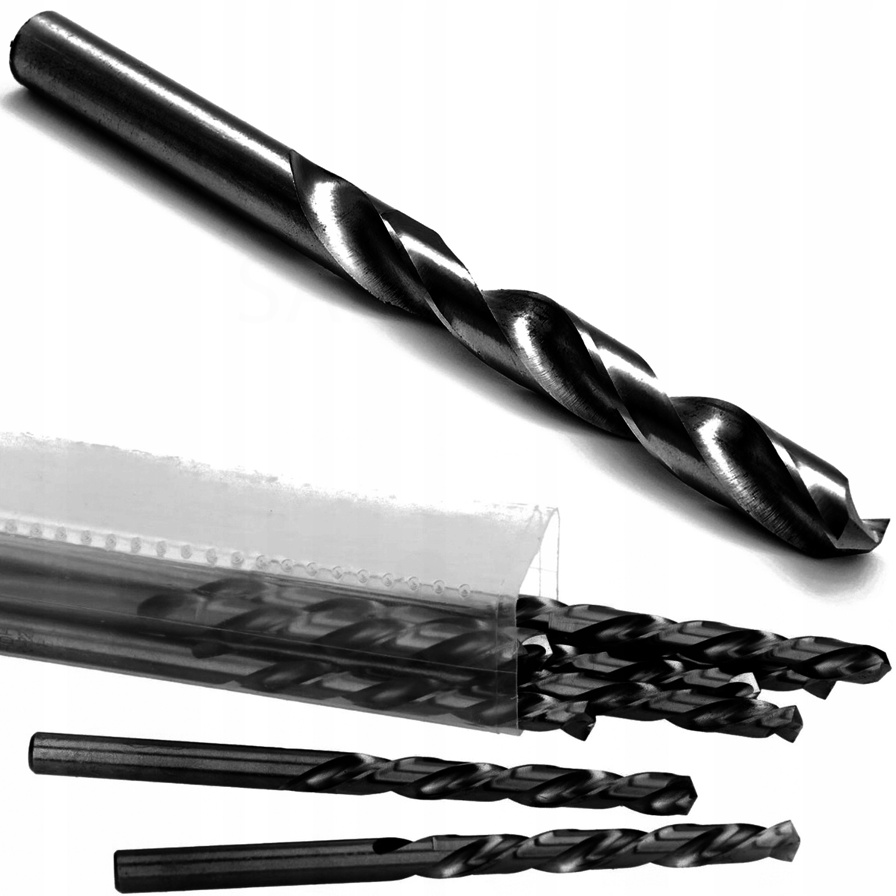 WIERTŁO DO METALU FI 5.2 MM CZARNE HSS NWKA 10 SZT