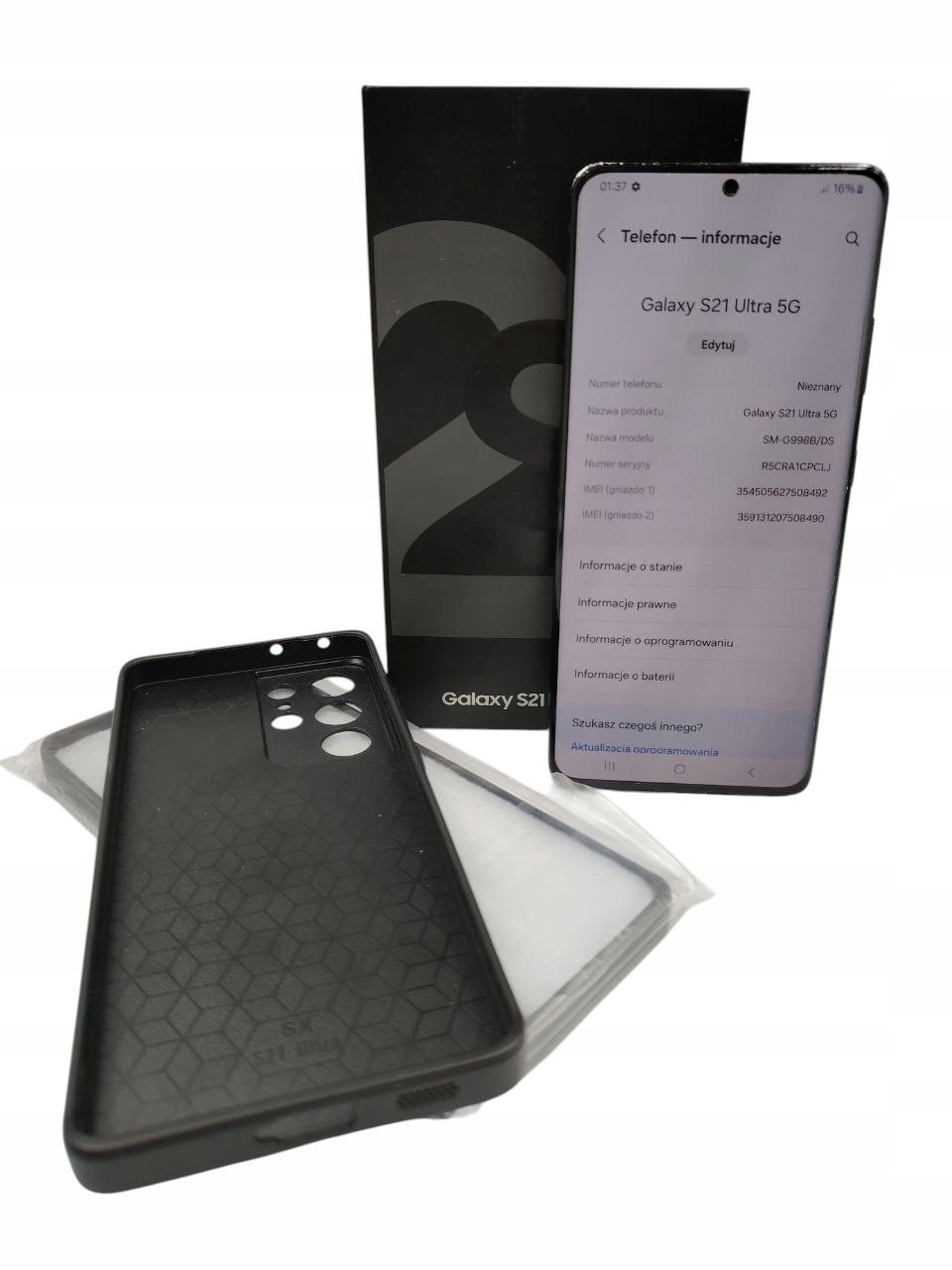 Samsung Galaxy S21 Ultra 128 GB - używane - Najlepsze