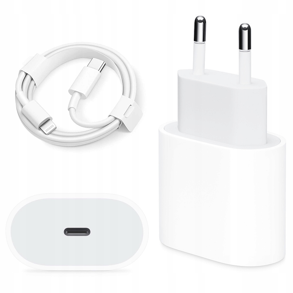 

Szybka Ładowarka Usb-c 20W Kabel 1M Do Iphone