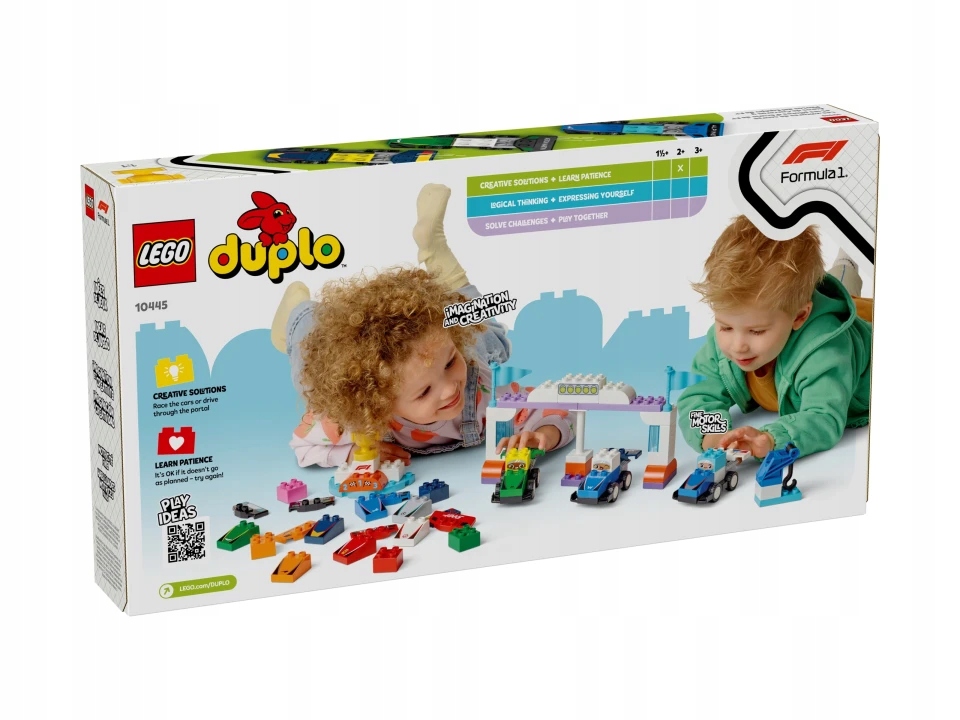 Lego 10445 Duplo Bolidy a řidiči F1