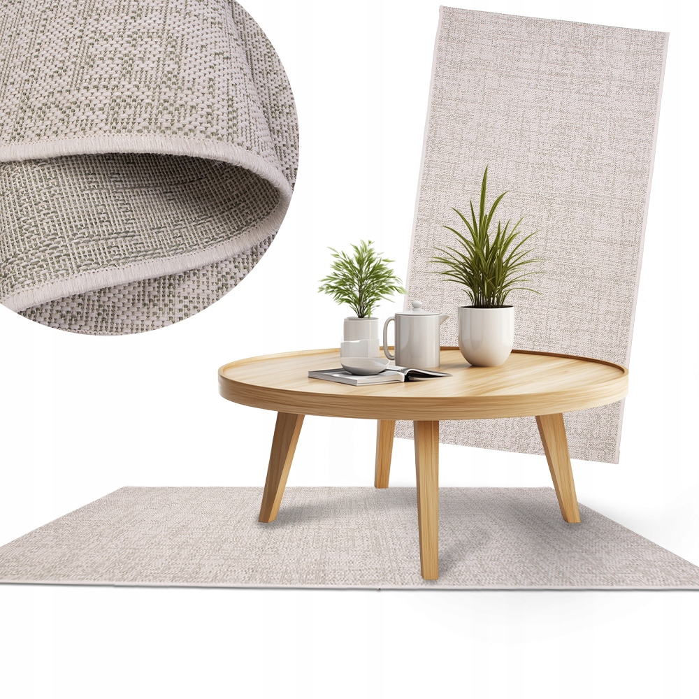 Moderní koberec plochý tkaný Lineo 80x150 Odolný koberec koberec #8660