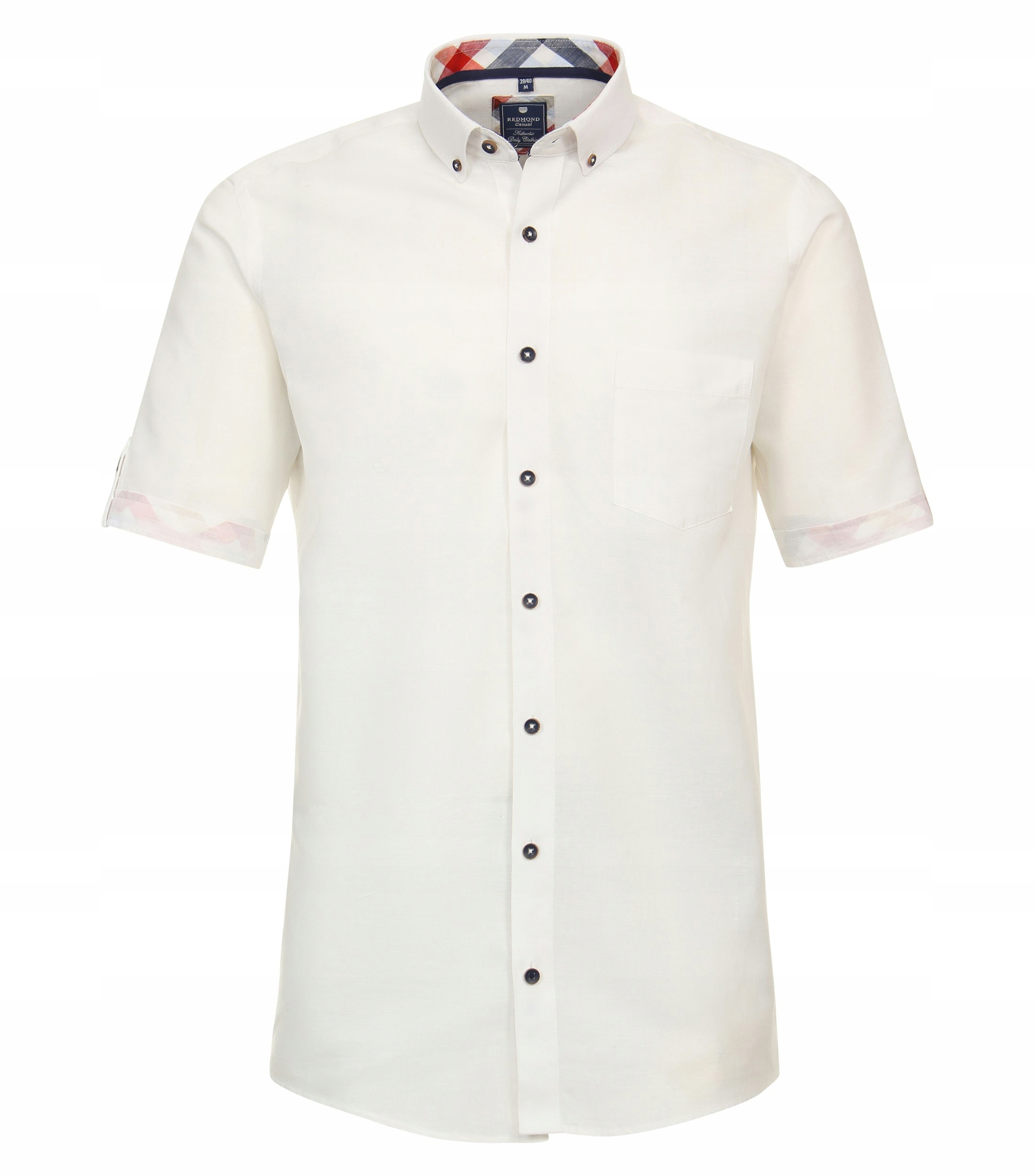 Redmond Velké Rozměry Lněná Košile 6XL 182 cm