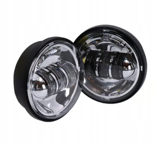 Led predné svietidlá Reflektorová vložka 4, 1/2" Touring Softail Harley light bary