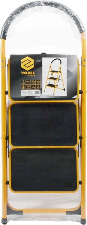 DRABINA TRZYSTOPNIOWA ROZKŁADANA VOREL 17733 Liczba elementów 3