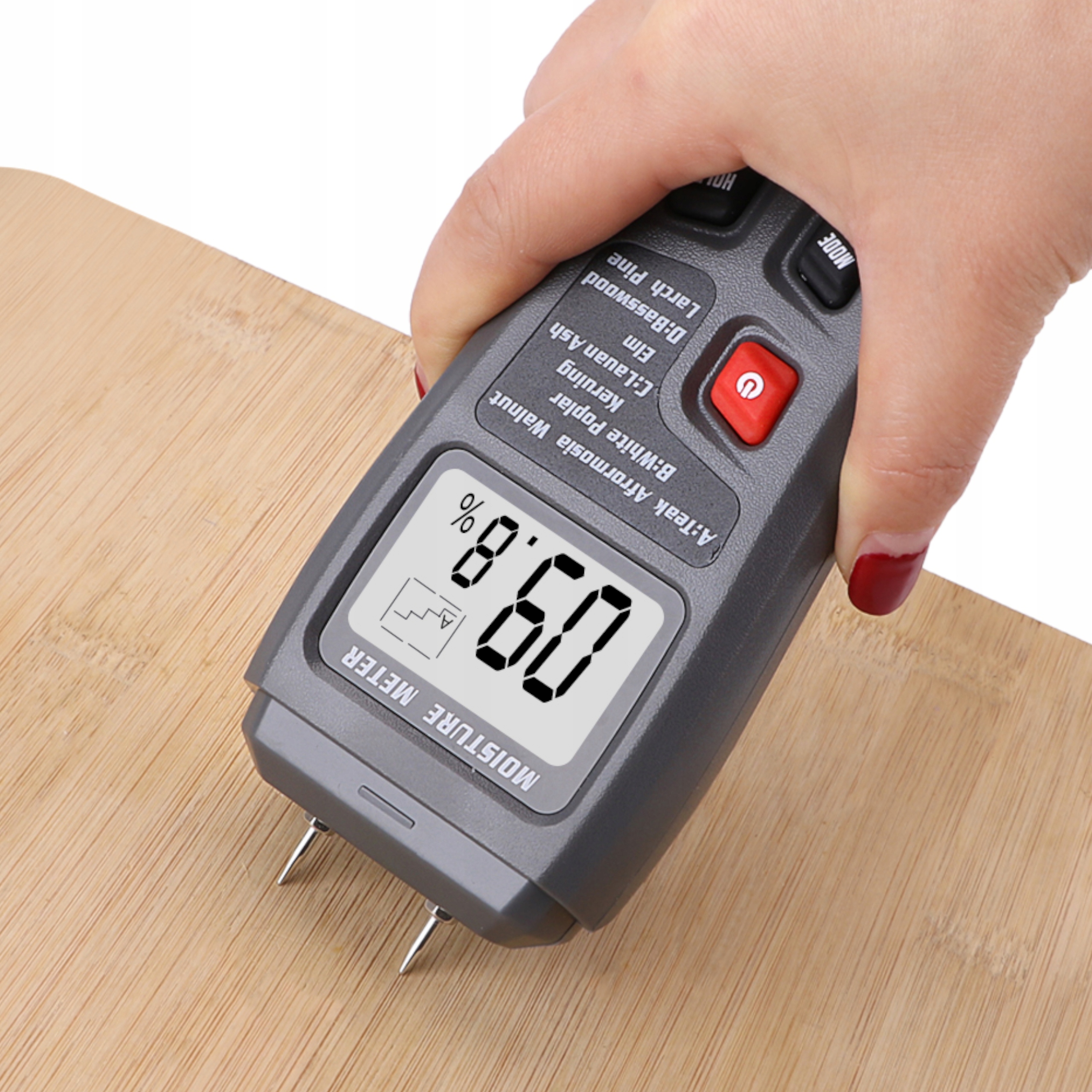 MIERNIK WILGOCI WILGOTNOŚCI WILGOTNOŚCIOMIERZ DREWNA DRZEWA 9V Marka Blow