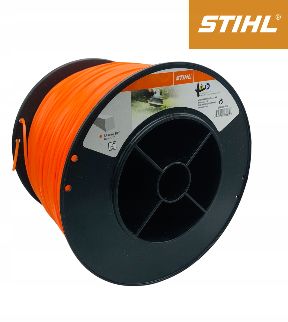 Struna Linka Do Kosačky Stihl 2,4 mm 420 m Štvorec